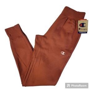Champion "Reverse Weave" Dark Orange Unisex Joggers/Sweatpants | Mens Sz XS NWT